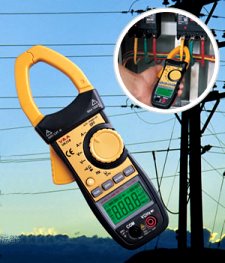 فروش انواع مولتی متر AC/DC و کلمپ آمپرمتر(آمپر متر انبری)، Clamp meter عکس شماره 1