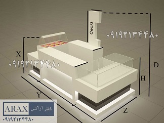  کانتر پیشخوان ویترین آراکس عکس شماره 2