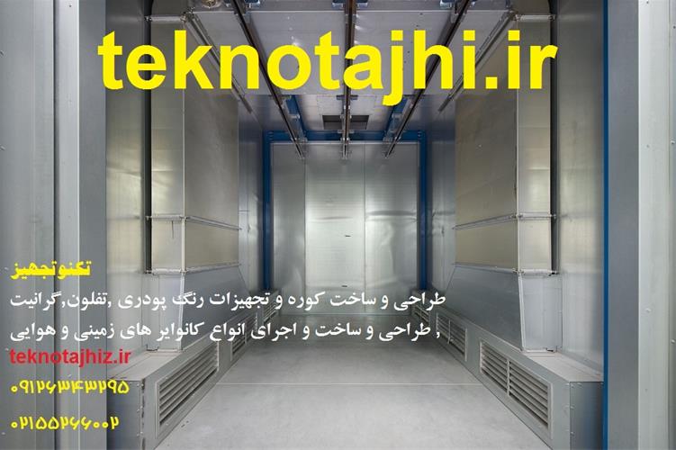 دستگاه رنگ پاش کره ای اماده تحویل