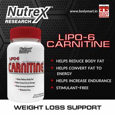 ال‌ کارنیتین لیپو 6 نوترکس Nutrex Lipo 6 Carnitine