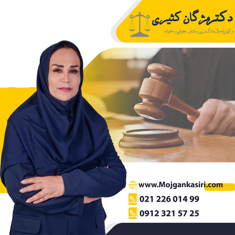 وکیل پایه یک دادگستری خانم در تهران عکس شماره 5