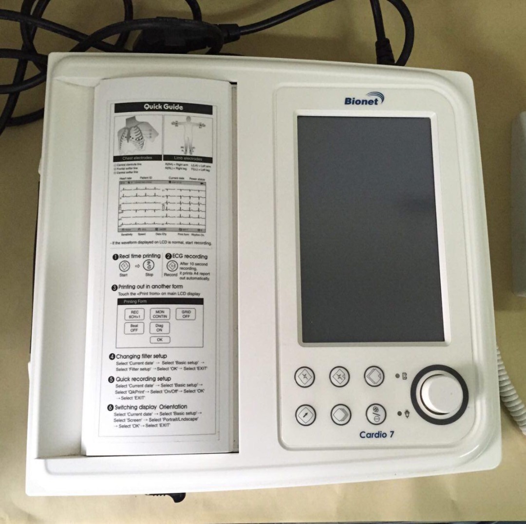 خرید و فروش انواع دستگاه های نوار قلب ECG