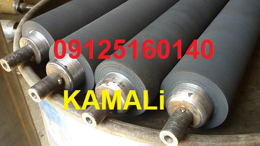 روکش غلتک با لاستیک عکس شماره 4