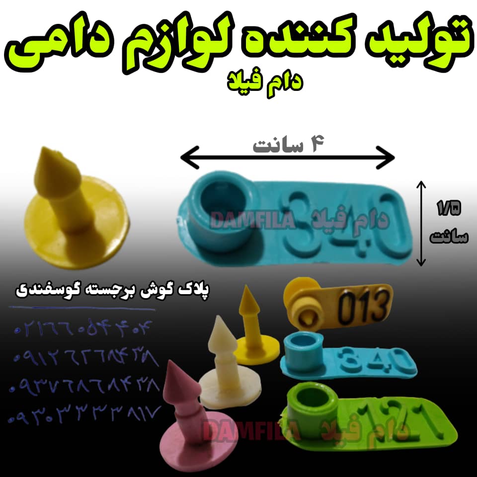 پلاک گوش برجسته گوسفندی