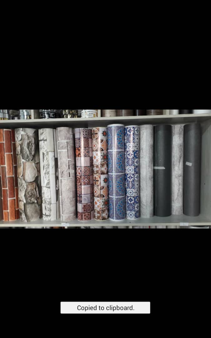 فروش و نصب انواع برچسب و استیکر کابینت شیشه دیوار کمد