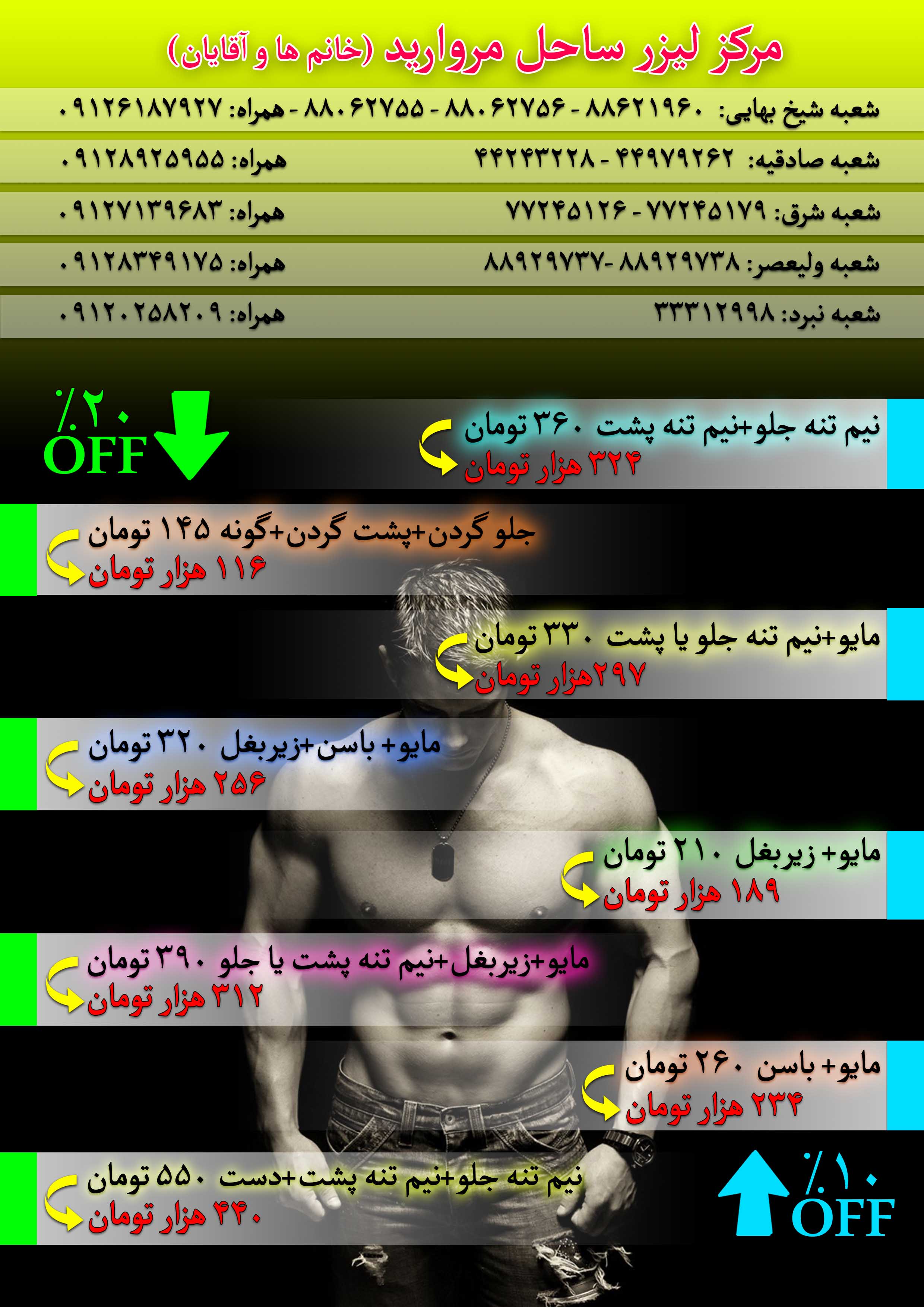 مرکز لیزر ساحل مروارید
