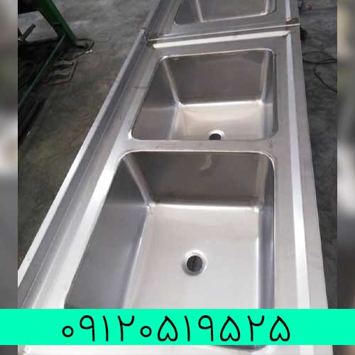 سینک استیل - وان استیل - سینک صنعتی - وان صنعتی 