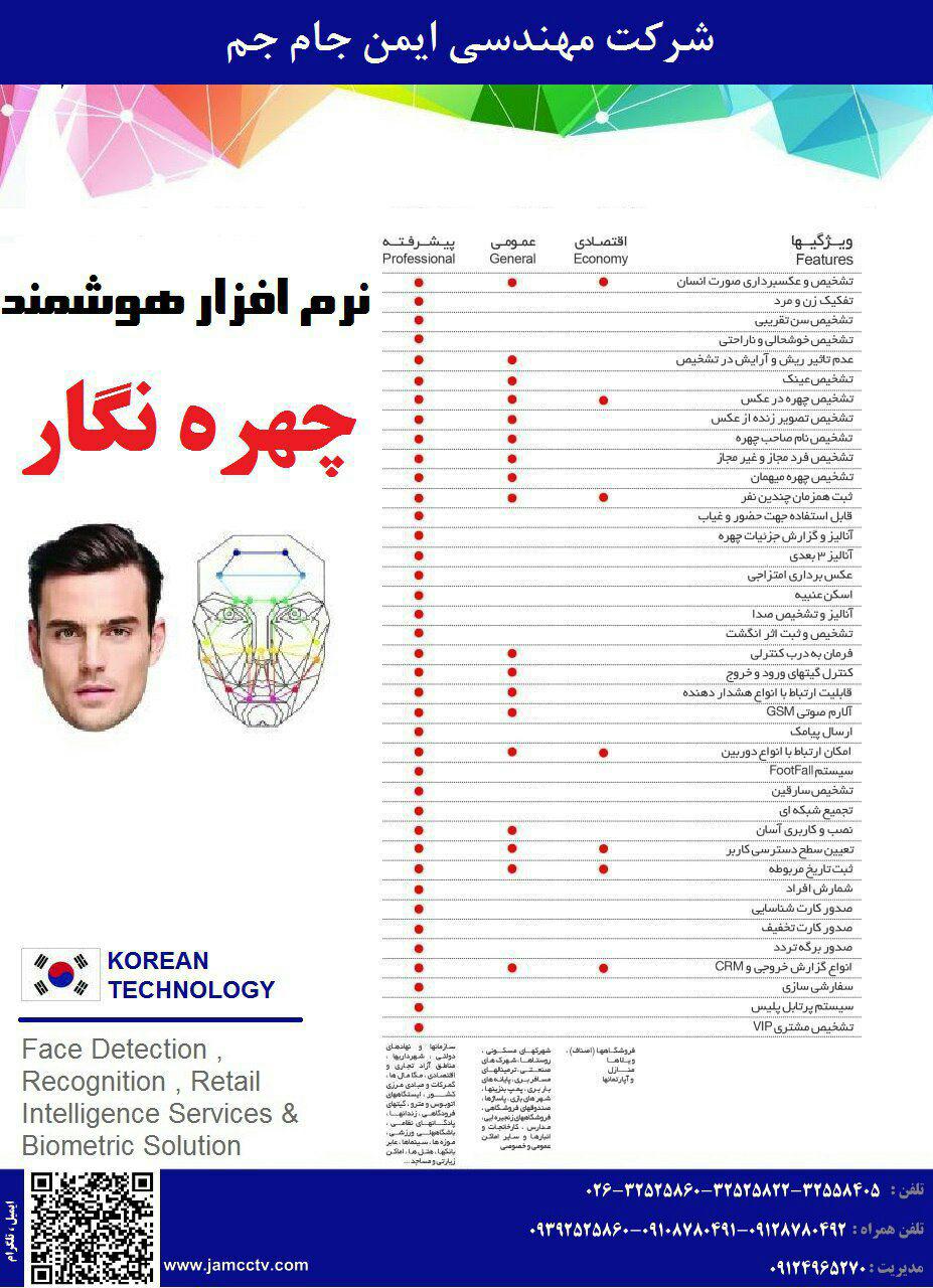 نرم افزار هوشمند چهره نگار
