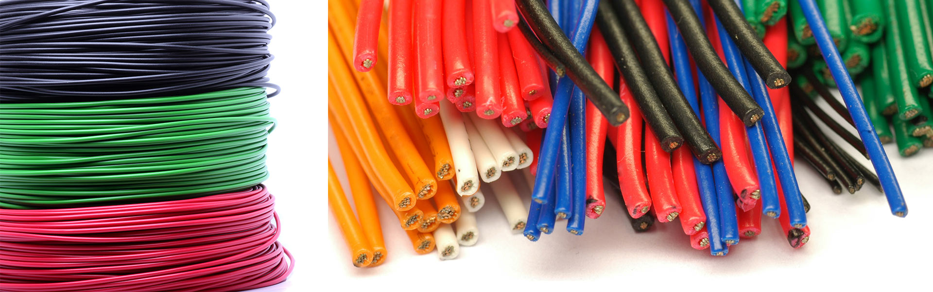 فروش انواع سیم و کابل ، سیم برق ، سیم نیمه افشان (wire)