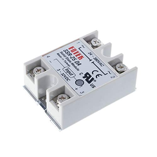 رله حالت جامد 25A تک فاز ( SSR-25DA )
