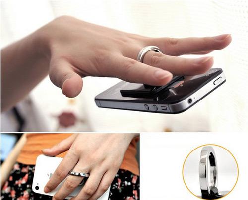 استند و حلقه ضد سرقت موبایل iRing (فروشگاه جهان خر