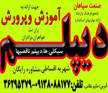 دیپلم غیرحضوری و حضوری با تائید از آموزش وپرورش