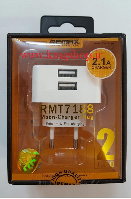 شارژر 2 پورت ریمکس 7188