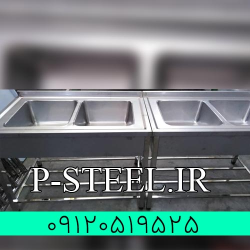 سینک استیل - وان استیل - سینک صنعتی - وان صنعتی 