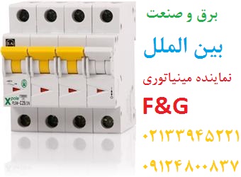 کلید مینیاتوری شرکت F&G,نماینده اف و جی ,نمایندهF&G ,قیمت مینیاتوری F&G,مینیاتوری F&G,مینیاتوری DC F&G  