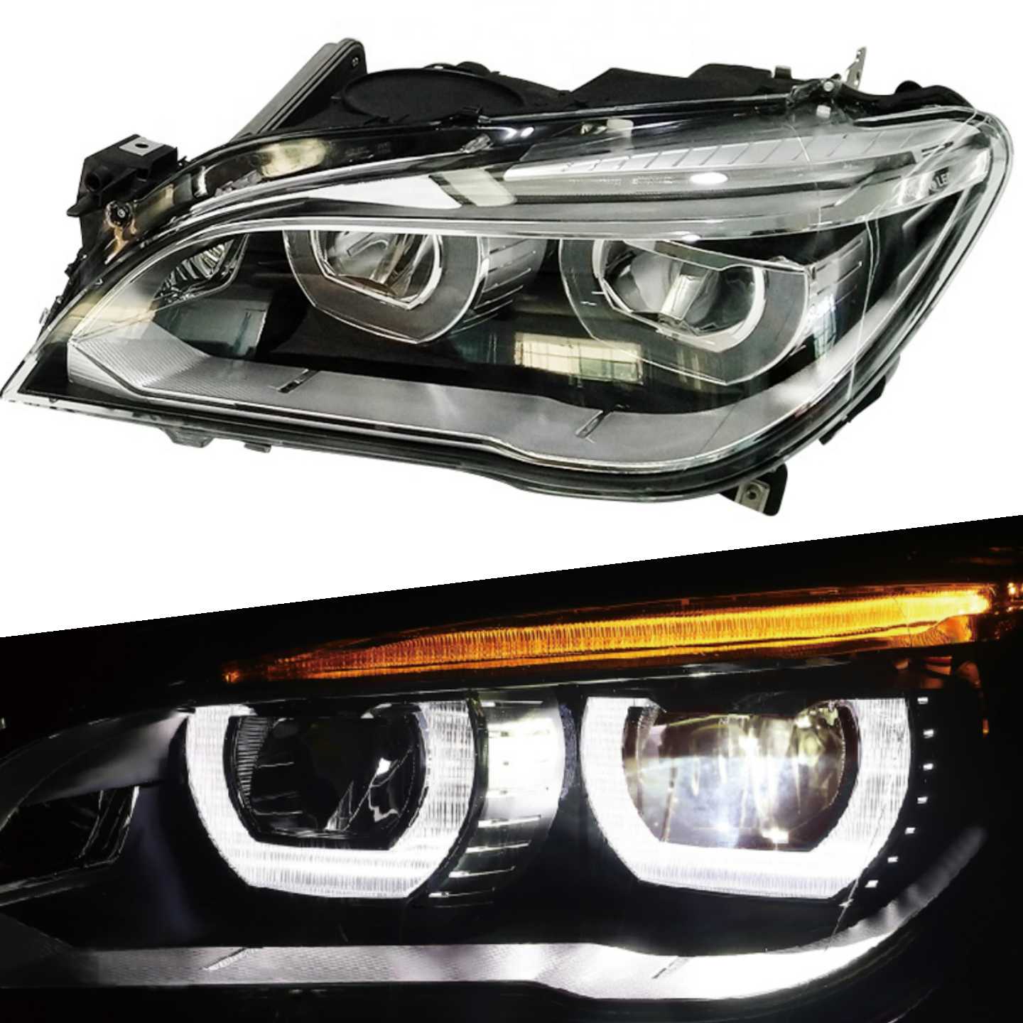 تعویض چراغ با نیوفیس جدید بی ام و BMW