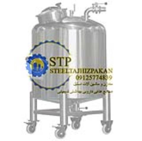 خریدار و فروشنده مخازن استیل و راکتور استیل دست دوم
