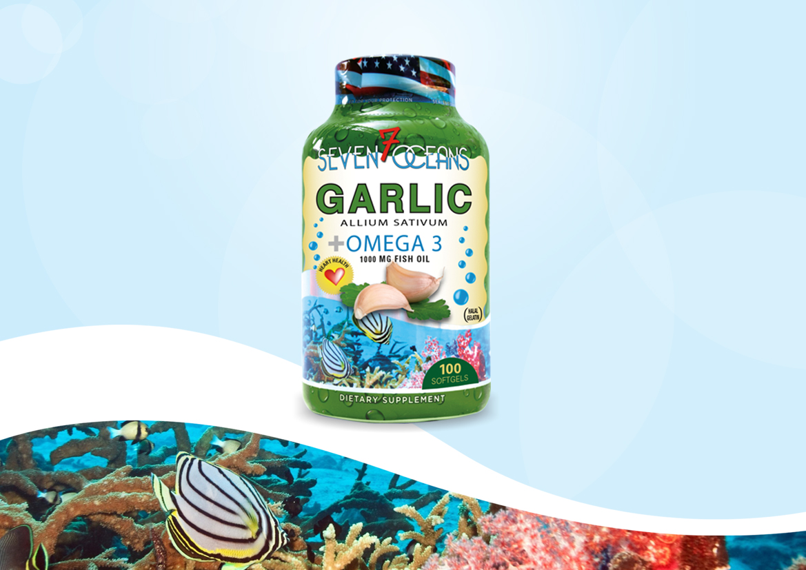 Omega 3 + Garlic Oil Extract