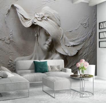 پوستر سه بعدی، نسل جدید کاغذ دیواری