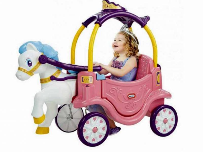  واکر و ماشین پایی دو کاره پرنسس کودک Little Tikes 
